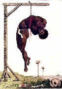 A Negro Hung Alive William Blake